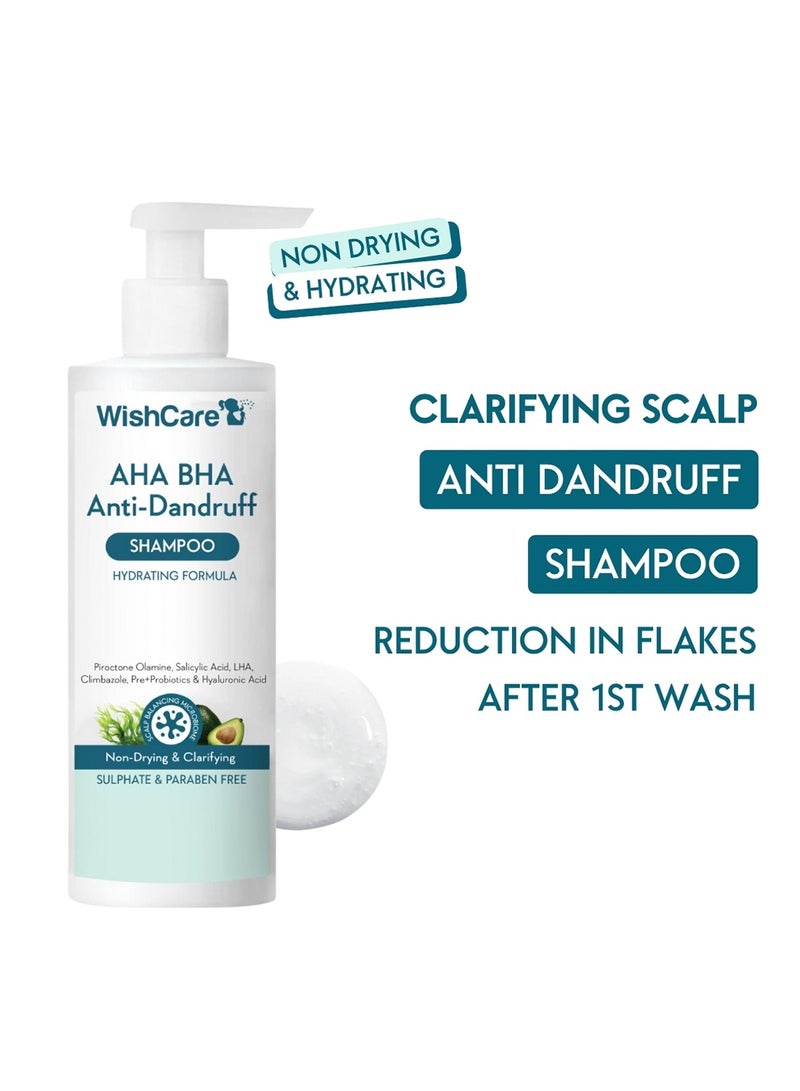 WishCare AHA BHA Anti Dandruff Shampoo 250ml - Image 1